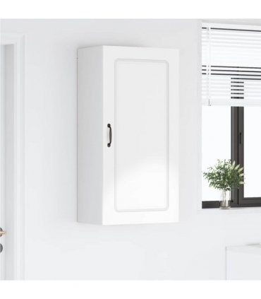 vidaXL Dishwasher Panel Kalmar High Gloss White 50 x 31 x 100 cm — Model: 1x wall cabinet (1 door) 50 cm wide 100 cm high