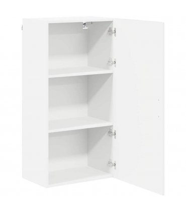 vidaXL Dishwasher Panel Kalmar High Gloss White 50 x 31 x 100 cm — Model: 1x wall cabinet (1 door) 50 cm wide 100 cm high