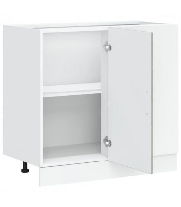 vidaXL Kitchen Base Cabinet Kalmar Grey Sonoma Engineered Woo — Model: 1x corner bottom cabinet (1 door) 86 cm wide 81.5 cm high