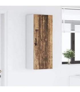 vidaXL Dishwasher Panel Kalmar Old Wood 40 x 31 x 100 cm — Model: 1x wall cabinet (1 door) 40 cm wide 100 cm high