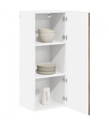 vidaXL Dishwasher Panel Kalmar Old Wood 40 x 31 x 100 cm — Model: 1x wall cabinet (1 door) 40 cm wide 100 cm high
