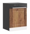 vidaXL Dishwasher Panel Kalmar Old Wood 60x1.5x57 cm Engineered Wood — Model: 1x dishwasher panel 60 cm wide 57 cm high
