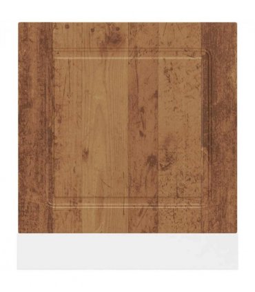 vidaXL Dishwasher Panel Kalmar Old Wood 60x1.5x57 cm Engineered Wood — Model: 1x dishwasher panel 60 cm wide 57 cm high