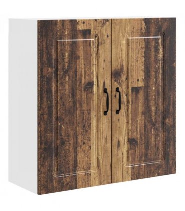 vidaXL Dishwasher Panel Kalmar Old Wood 80 x 31 x 80 cm — Model: 1x wall cabinet (2 doors) 80 cm wide 80 cm high