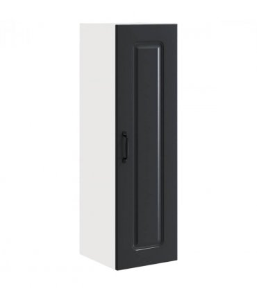 vidaXL Dishwasher Panel Kalmar Black 30 x 31 x 100 cm Engineered Wood — Model: 1x wall cabinet (1 door) 30 cm wide 100 cm high