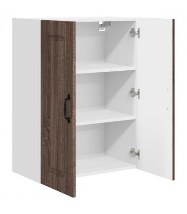 vidaXL Dishwasher Panel Kalmar Brown Oak 60 x 31 x 80 cm — Model: 1x wall cabinet (2 doors) 60 cm wide 80 cm high