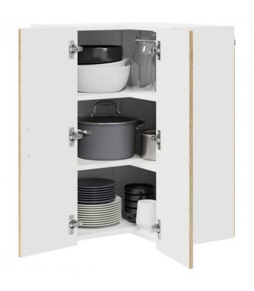 vidaXL Dishwasher Panel Kalmar Sonoma Oak 57 x 57 x 80 cm — Model: 1x wall corner cabinet 57 cm wide 80 cm high