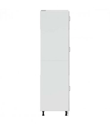 vidaXL Kitchen Cupboard Kalmar Concrete Grey Engineered Wood — Model: 1x cupboard 60 cm wide 207 cm high