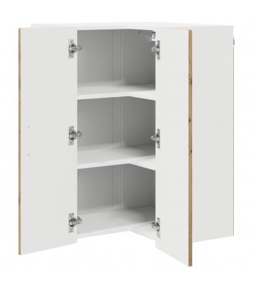 vidaXL Dishwasher Panel Kalmar Artisan Oak 57 x 57 x 80 cm — Model: 1x wall corner cabinet 57 cm wide 80 cm high