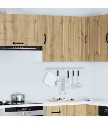 vidaXL Kitchen Wall Cabinet Kalmar Artisan Oak Engineered Wood — Model: 1x wall cabinet (1 door) 40 cm wide 60 cm high