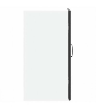 vidaXL Kitchen Wall Cabinet Kalmar Black Engineered Wood — Model: 1x wall cabinet (1 door) 30 cm wide 60 cm high