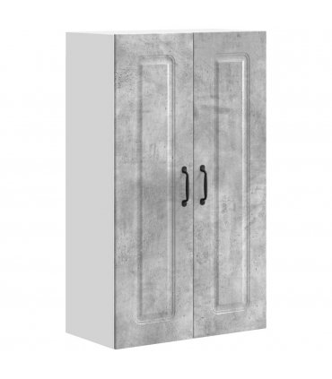 vidaXL Dishwasher Panel Kalmar Concrete Grey 60 x 31 x 100 cm — Model: 1x wall cabinet (2 doors) 60 cm wide 100 cm high