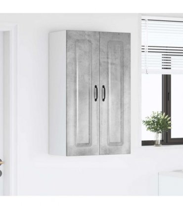 vidaXL Dishwasher Panel Kalmar Concrete Grey 60 x 31 x 100 cm — Model: 1x wall cabinet (2 doors) 60 cm wide 100 cm high