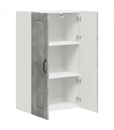 vidaXL Dishwasher Panel Kalmar Concrete Grey 60 x 31 x 100 cm — Model: 1x wall cabinet (2 doors) 60 cm wide 100 cm high