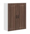 vidaXL Dishwasher Panel Kalmar Brown Oak 80 x 31 x 100 cm — Model: 1x wall cabinet (2 doors) 80 cm wide 100 cm high