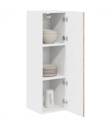 vidaXL Dishwasher Panel Kalmar Sonoma Oak 30 x 31 x 100 cm — Model: 1x wall cabinet (1 door) 30 cm wide 100 cm high