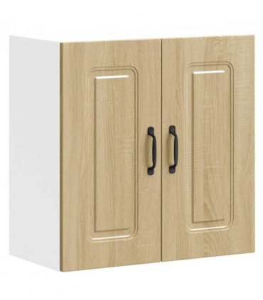 vidaXL Kitchen Wall Cabinet Kalmar Sonoma Oak Engineered Wood — Model: 1x wall cabinet (2 doors) 60 cm wide 60 cm high