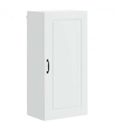 vidaXL Dishwasher Panel Kalmar White 50 x 31 x 100 cm Engineered Wood — Model: 1x wall cabinet (1 door) 50 cm wide 100 cm high
