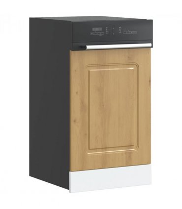 vidaXL Dishwasher Panel Kalmar Artisan Oak 45x1.5x57 cm Engineered Wood — Model: 1x dishwasher panel 45 cm wide 57 cm high