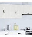 vidaXL Kitchen Wall Cabinet Kalmar White Engineered Wood — Model: 1x wall cabinet (2 doors) 60 cm wide 60 cm high