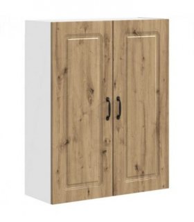 vidaXL Dishwasher Panel Kalmar Artisan Oak 80 x 31 x 100 cm — Model: 1x wall cabinet (2 doors) 80 cm wide 100 cm high