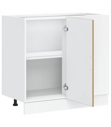 vidaXL Kitchen Base Cabinet Kalmar Artisan Oak Engineered Woo — Model: 1x corner bottom cabinet (1 door) 86 cm wide 81.5 cm high