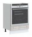 vidaXL Oven Cabinet Kalmar Grey Sonoma Engineered Wood — Model: 1x oven cabinet 60 cm wide 81.5 cm high