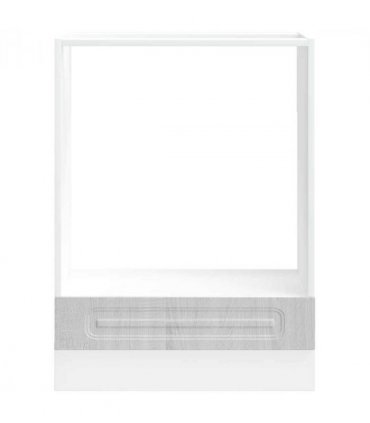 vidaXL Oven Cabinet Kalmar Grey Sonoma Engineered Wood — Model: 1x oven cabinet 60 cm wide 81.5 cm high