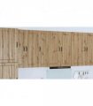 vidaXL Dishwasher Panel Kalmar Artisan Oak 30 x 31 x 100 cm — Model: 1x wall cabinet (1 door) 30 cm wide 100 cm high