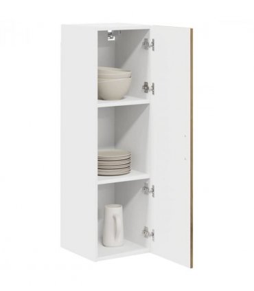vidaXL Dishwasher Panel Kalmar Artisan Oak 30 x 31 x 100 cm — Model: 1x wall cabinet (1 door) 30 cm wide 100 cm high