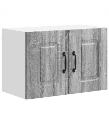 vidaXL Dishwasher Panel Kalmar 2 pcs Grey Sonoma 60 x 31 x 40 cm — Model: 2x wall cabinet (2 doors) 60 cm wide 40 cm high