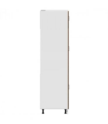 vidaXL Kitchen Cupboard Kalmar Brown Oak Engineered Wood — Model: 1x cupboard 60 cm wide 207 cm high
