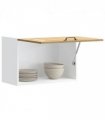 vidaXL Kitchen Wall Cabinet Kalmar Artisan Oak Engineered Wood — Model: 1x wall cabinet (1 flap door) 60 cm wide 40 cm high