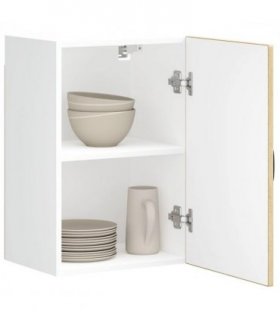 vidaXL Kitchen Wall Cabinet Kalmar Sonoma Oak Engineered Wood — Model: 1x wall cabinet (1 door) 40 cm wide 60 cm high