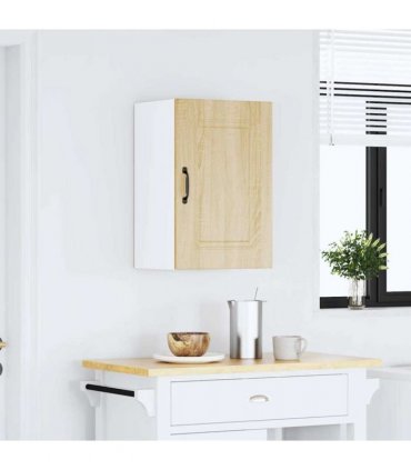 vidaXL Kitchen Wall Cabinet Kalmar Sonoma Oak Engineered Wood — Model: 1x wall cabinet (1 door) 40 cm wide 60 cm high