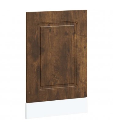 vidaXL Dishwasher Panel Kalmar Smoked Oak 45x1.5x57 cm Engineered Wood — Model: 1x dishwasher panel 45 cm wide 57 cm high