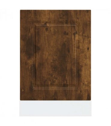 vidaXL Dishwasher Panel Kalmar Smoked Oak 45x1.5x57 cm Engineered Wood — Model: 1x dishwasher panel 45 cm wide 57 cm high