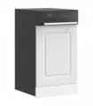 vidaXL Dishwasher Panel Kalmar White 45x1.5x57 cm Engineered Wood — Model: 1x dishwasher panel 45 cm wide 57 cm high