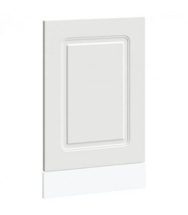 vidaXL Dishwasher Panel Kalmar White 45x1.5x57 cm Engineered Wood — Model: 1x dishwasher panel 45 cm wide 57 cm high