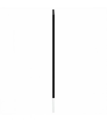 vidaXL Dishwasher Panel Kalmar Black 60x1.5x57 cm Engineered Wood — Model: 1x dishwasher panel 60 cm wide 57 cm high