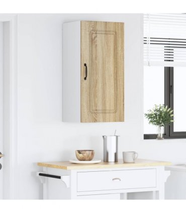 vidaXL Dishwasher Panel with Storage Kalmar Sonoma Oak 40 x 31 x 80 cm — Model: 1x wall cabinet (1 door) 40 cm wide 80 cm high