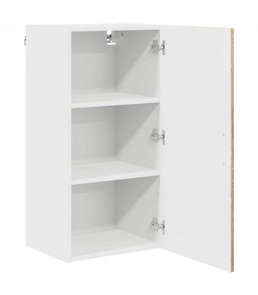 vidaXL Dishwasher Panel with Storage Kalmar Sonoma Oak 40 x 31 x 80 cm — Model: 1x wall cabinet (1 door) 40 cm wide 80 cm high