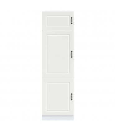 vidaXL Kitchen Cupboard Kalmar White Engineered Wood — Model: 1x cupboard 60 cm wide 207 cm high