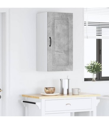 vidaXL Dishwasher Panel Kalmar Concrete Grey 40 x 31 x 80 cm — Model: 1x wall cabinet (1 door) 40 cm wide 80 cm high