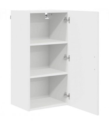 vidaXL Dishwasher Panel Kalmar High Gloss White 40 x 31 x 80 cm — Model: 1x wall cabinet (1 door) 40 cm wide 80 cm high