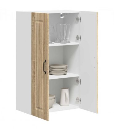 vidaXL Dishwasher Panel Kalmar Sonoma Oak 60 x 31 x 100 cm — Model: 1x wall cabinet (2 doors) 60 cm wide 100 cm high
