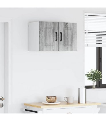 vidaXL Dishwasher Panel Kalmar 2 pcs Grey Sonoma 30 x 31 x 40 cm — Model: 2x wall cabinet (1 door) 30 cm wide 40 cm high