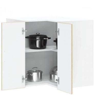 vidaXL Kitchen Wall Corner Cabinet Kalmar Sonoma Oak Engineered Wood — Model: 1x wall corner cabinet 57 cm wide 60 cm high