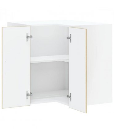 vidaXL Kitchen Wall Corner Cabinet Kalmar Sonoma Oak Engineered Wood — Model: 1x wall corner cabinet 57 cm wide 60 cm high