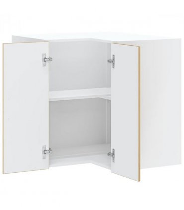 vidaXL Kitchen Wall Corner Cabinet Kalmar Artisan Oak Engineered Wood — Model: 1x wall corner cabinet 57 cm wide 60 cm high